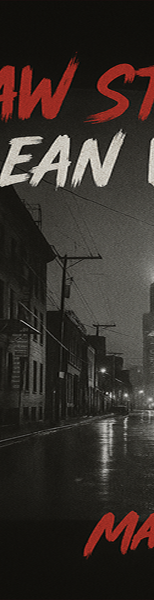 BLACK RAW STREETS - OVERSIZE