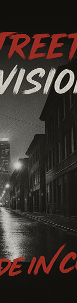 BLACK RAW STREETS - OVERSIZE